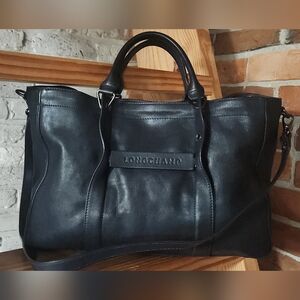 Longchamp 3D Handbag In Navy